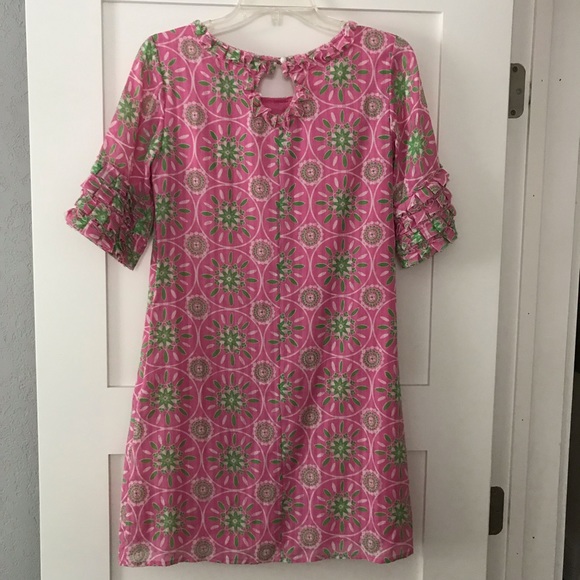 Lilly Pulitzer Ruffled Sleeve Mini Dress - Picture 2 of 6